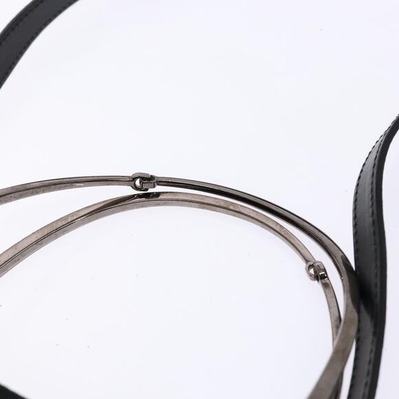 GUCCI Hand Bag Nylon Black Silver 002 1028 002 1028 - Picture 8 of 13